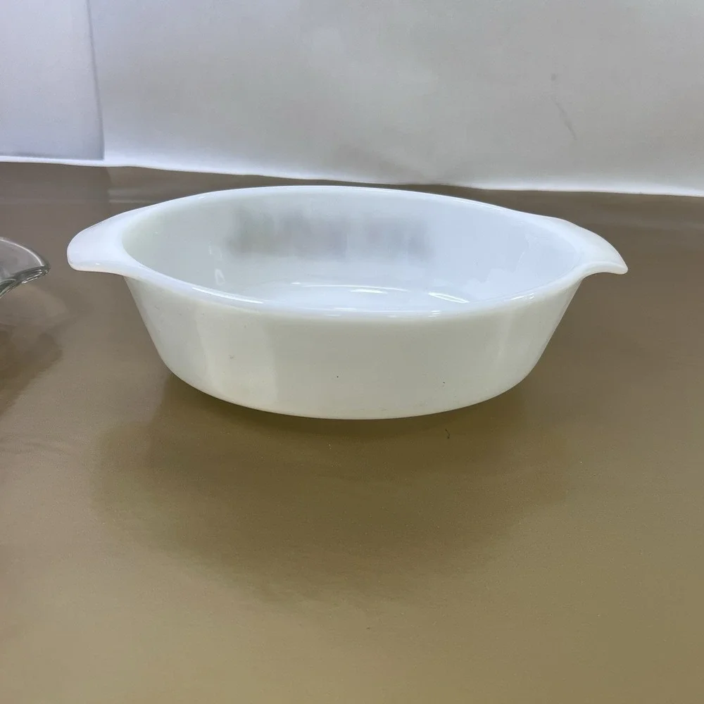 Vintage Anchor Hocking Fire King Harvest Vegetable 1.5 Qt Casserole Lid NOS